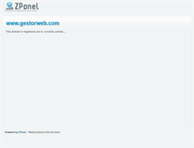 Tablet Screenshot of gestorweb.com